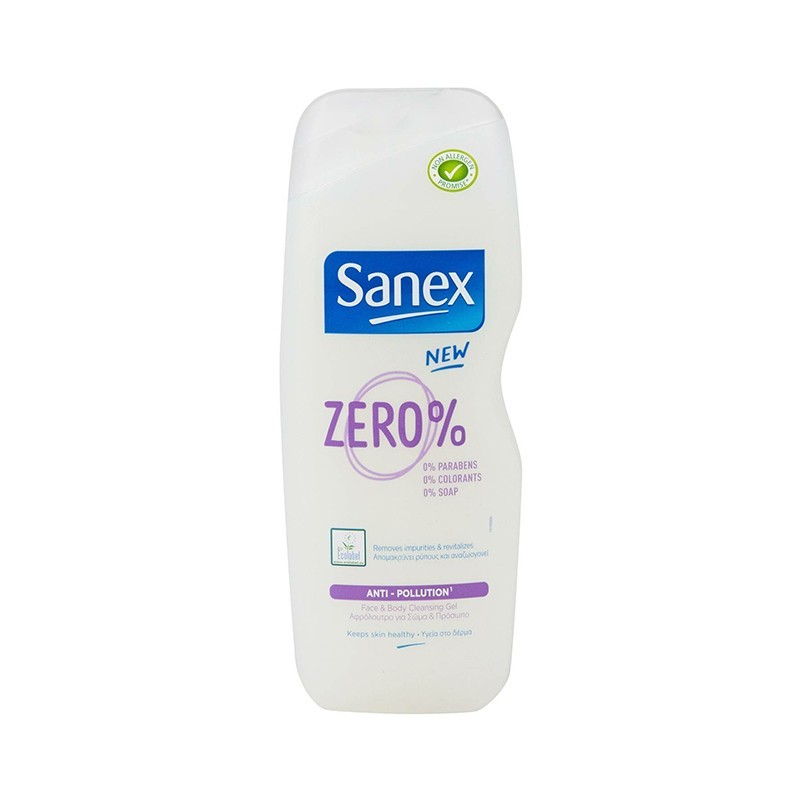 SANEX Αφρόλουτρο Anti-Pollution  650 ml