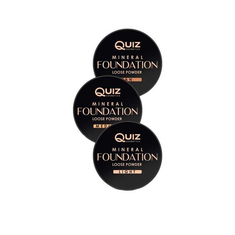 QUIZ Mineral Foundation Loose Powder