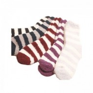 Κάλτσες Fleece Διάφορα Χρώματα - Σχέδια