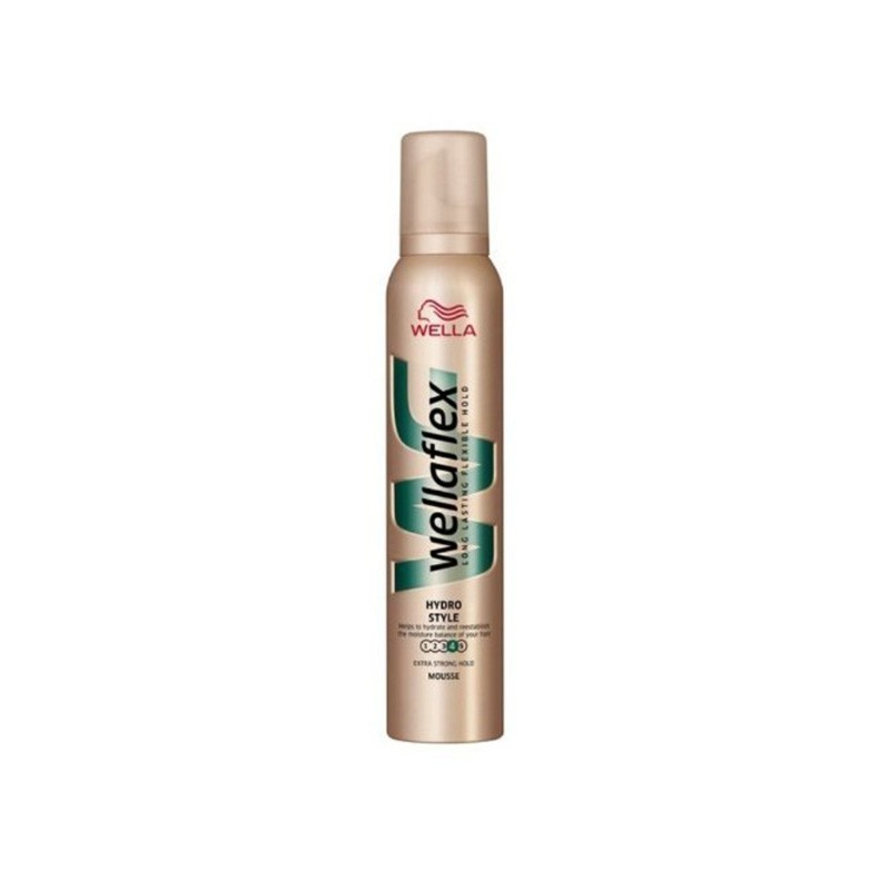 WELLAFLEX Mousse Hydro Style Hold No 4 Green 200ml