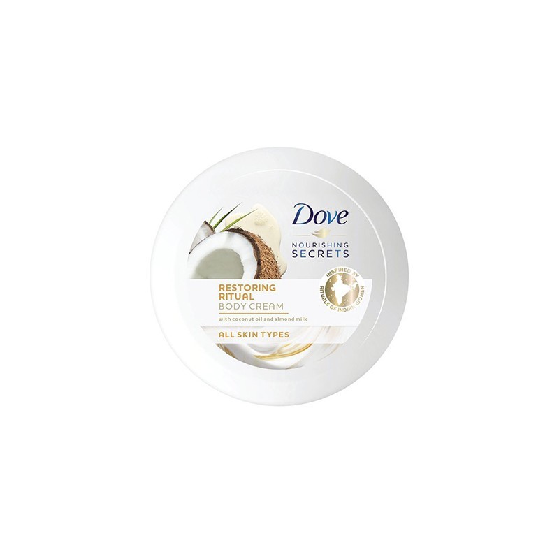 DOVE Body Cream Coconut Oil and Almond 250ml