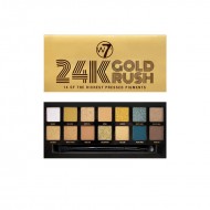 W7 Eyeshadow Palette 24K Gold Rush 14 colors