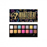 W7 Whatever Eyeshadow Palette 14 colors