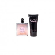 LOVALI FRAGNANCES Gift Set Black Addiction Eau de Parfum 100ml & Body Lotion 150ml Τύπου Black Opium YSL