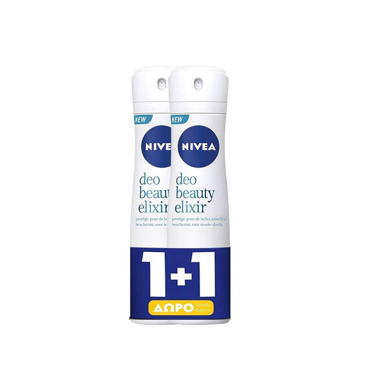 NIVEA DEOMILK Beauty Elixir Fresh Spray 150ml 1+1 ΔΩΡΟ