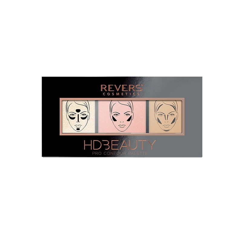 REVERS HD Beauty Pro Contour Palette No 2