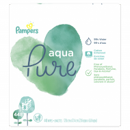 PAMPERS Baby Wipes Aqua Pure με Καπάκι 48 τμχ