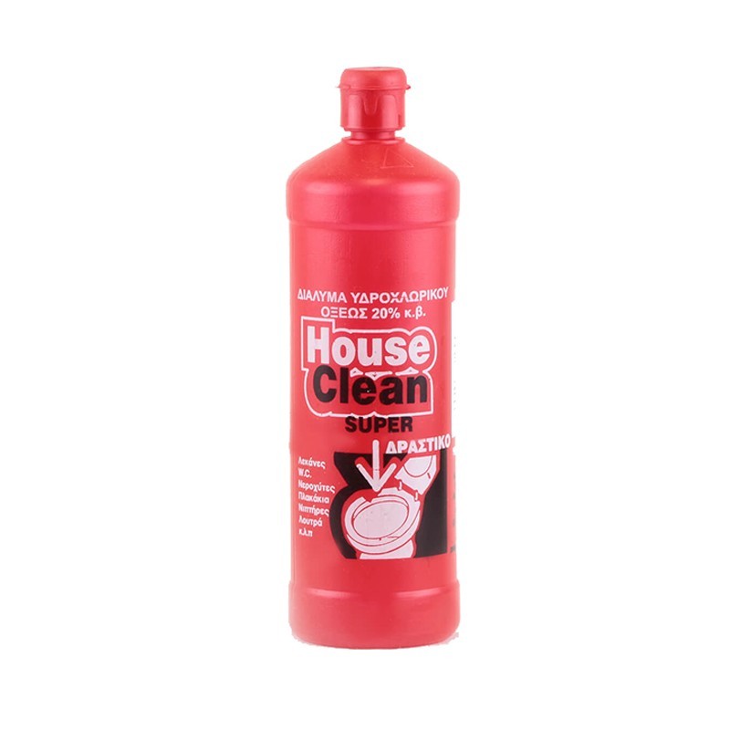 HOUSE CLEAN Διάλυμα Υδροχλωρικού Οξέως 20%
