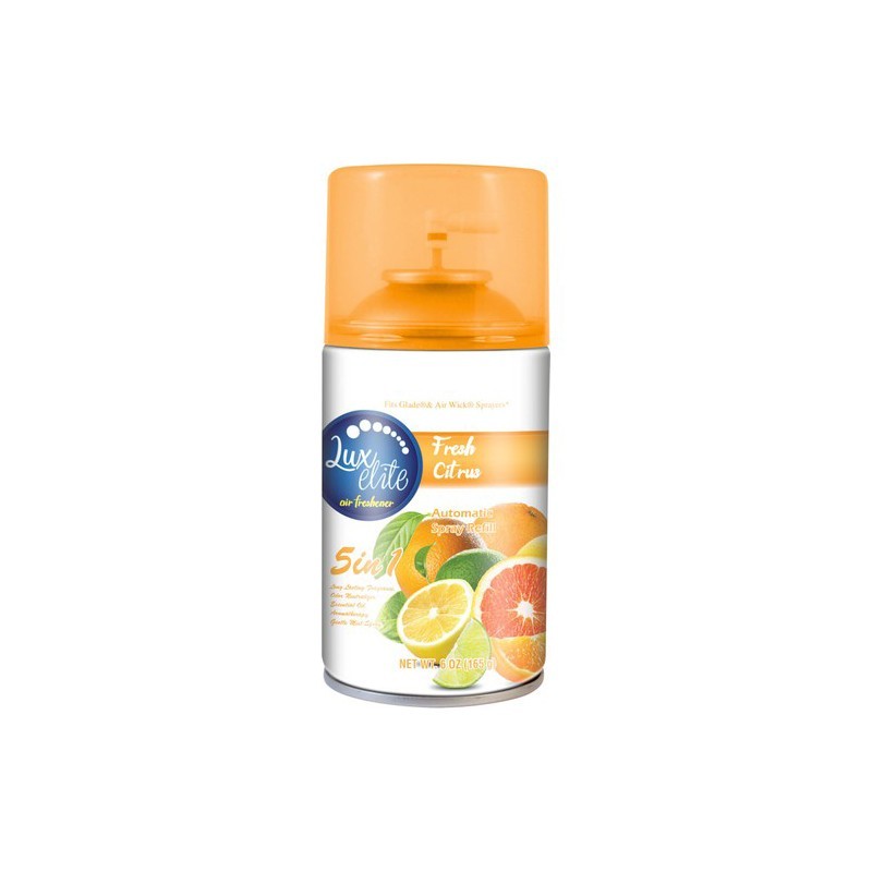 LUX ELITE Αποσμ. Χωρου Aut. Spray Refill Fresh Citrus 250ml