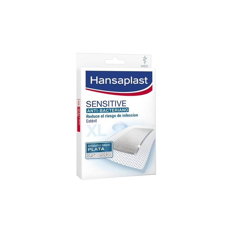 HANSAPLAST Antibacterial XL Sensitive 5strips