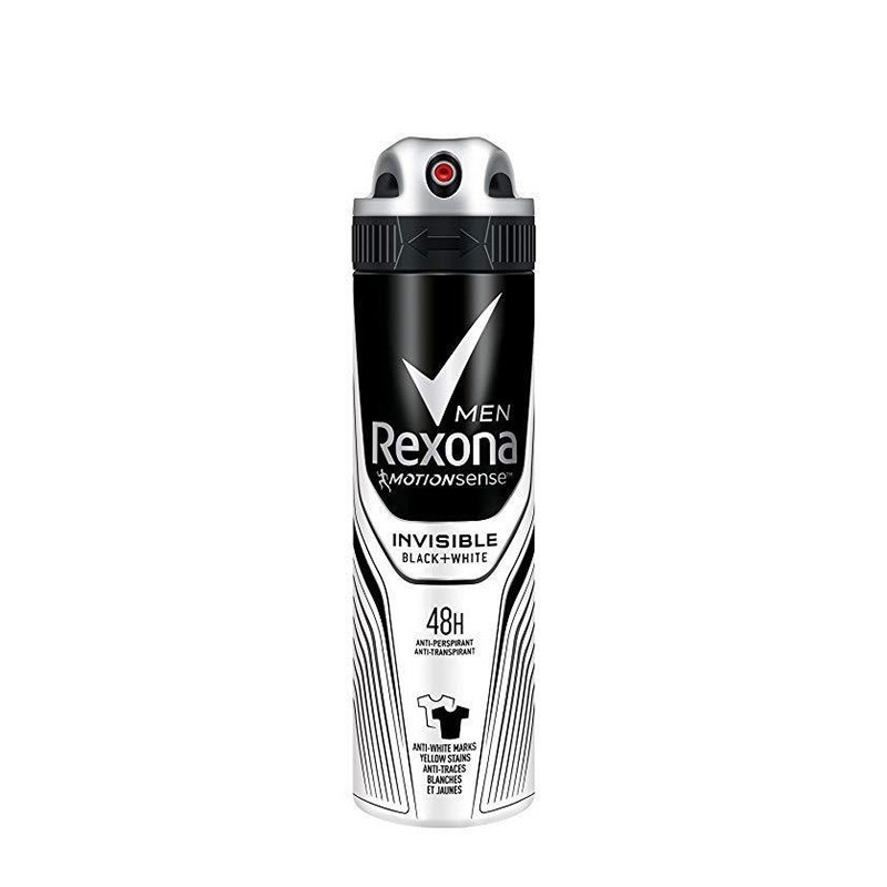 REXONA Deo Spray Invisible Black & White Men 150ml