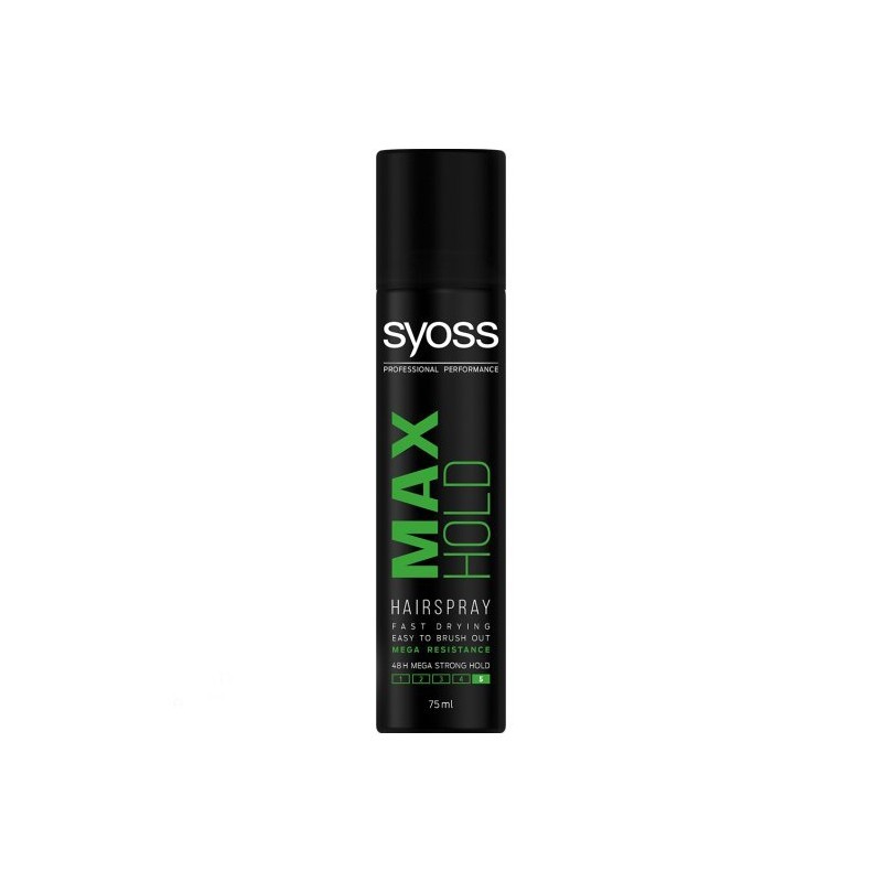 SYOSS Hairspray Mini Max Hold 75ml