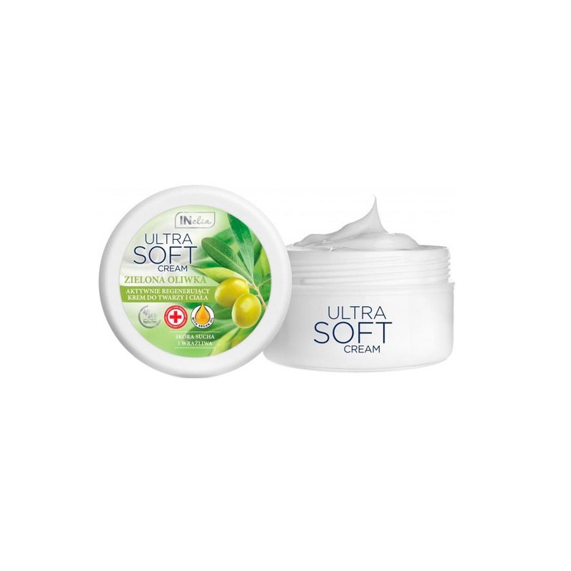 REVERS Ultra Soft Green Olive, Actively Regenerating  Face & Body Cream 200ml