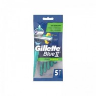 GILLETTE Blue II Plus Slalom Sensitive 5τμχ