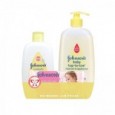 JOHNSON'S Set  Baby Top-To-Toe Body Wash & Shampoo 500ml - Lotion Massage After Bath 200ml - Baby Wipes Gentle All Over 20τμχ