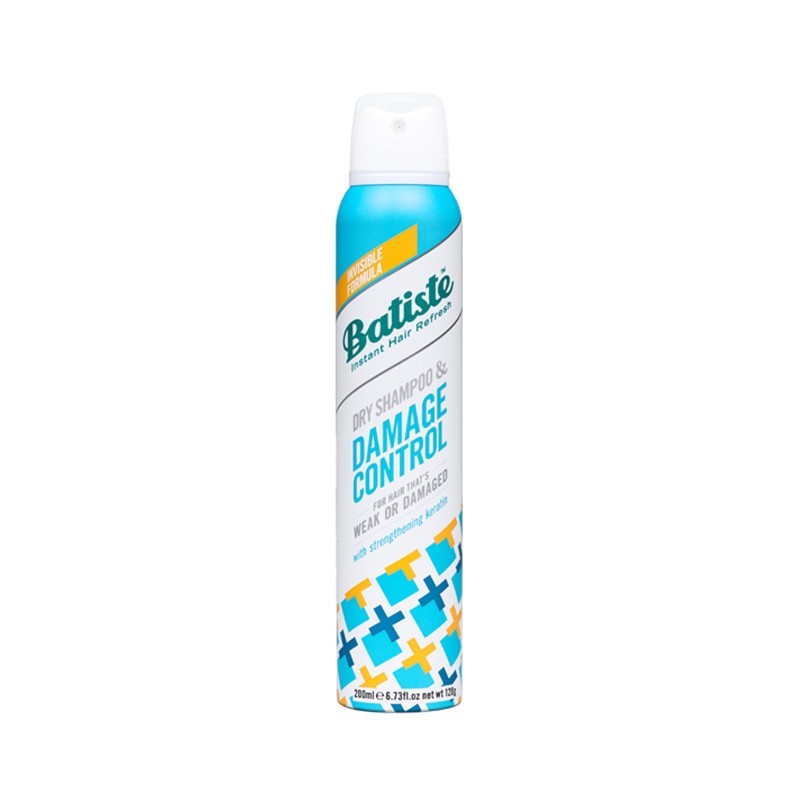 BATISTE Dry Shampoo Damage Control With Stengthening Keratin 200ml