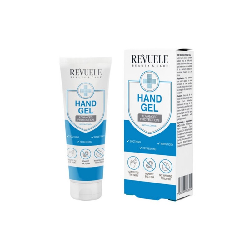 REVUELE Hand Gel Advanced Protection with Alcohol 100ml