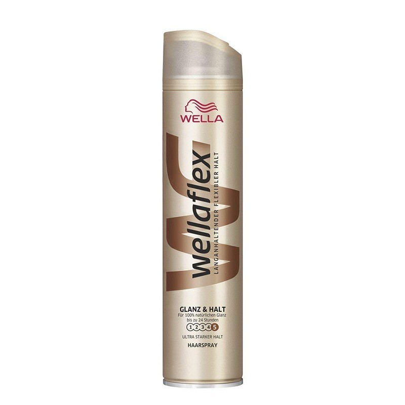WELLAFLEX Hairspray Glantz & Hold No 5 250ml