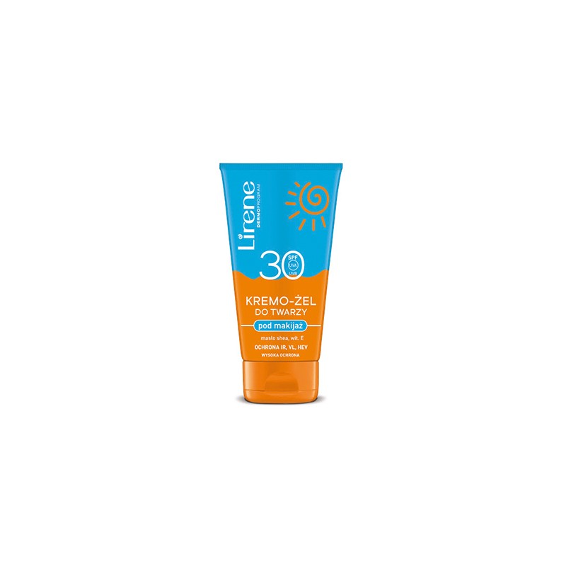 LIRENE Sun Face Cream-Gel για Makeup SPF30 50ml