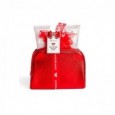 IDC Institute Gift Set Scented Bath Red Bag Pomegranate & Aloe 3τμχ (88151)