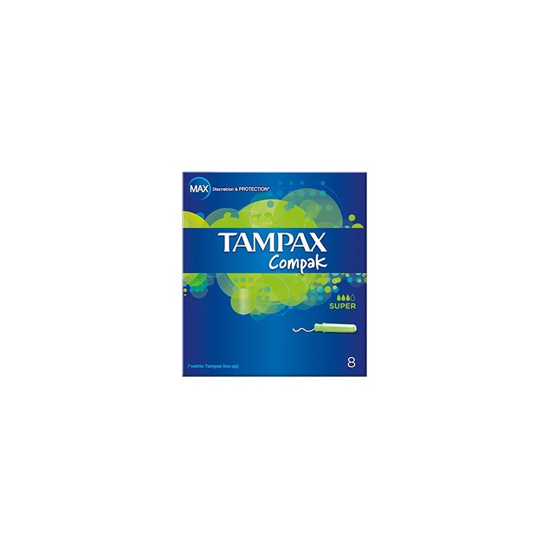 TAMPAX Compak Super 8s