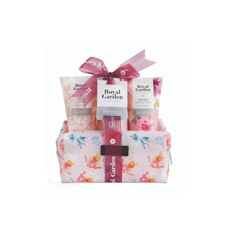 IDC INSTITUTE Giftset Floral Scents Cosmetic Bag 3pcs (40790)