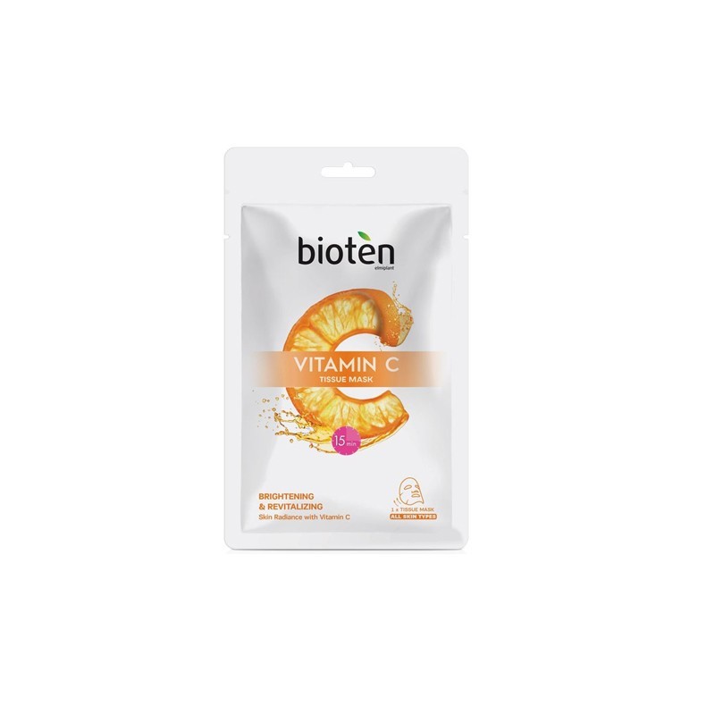 BIOTEN Vitamin C Υφασμάτινη Μάσκα Προσώπου  20ml