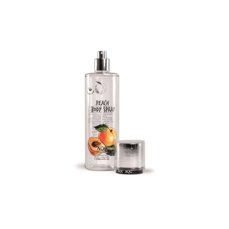 IDC AQC Fragrances Body Mist Spray Peach 200ml