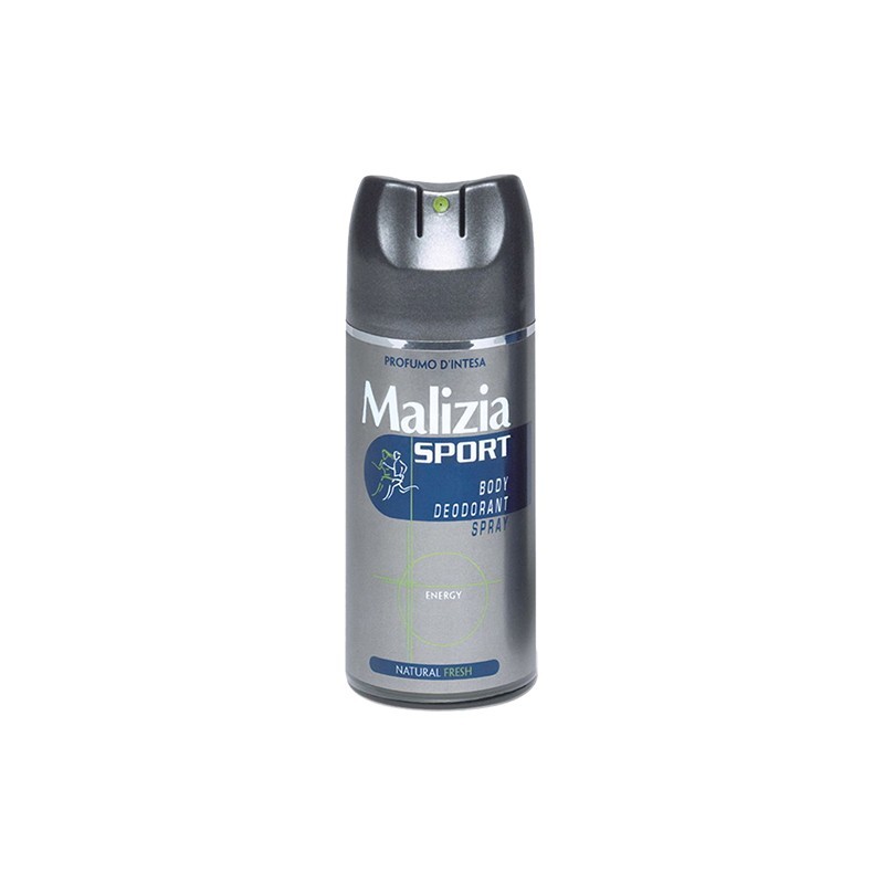 MALIZIA Unisex Sport Deo Spray Energy 150ml