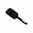 HAIR FASHION Πλαστική Βούρτσα Μαλλιών Μαύρη Τετράγωνη 25x8.5cm