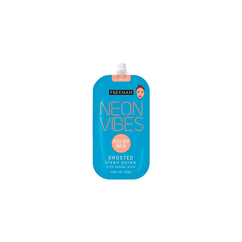 FREEMAN Neon Vibes Ghosted Clean Pores Mask 10ml