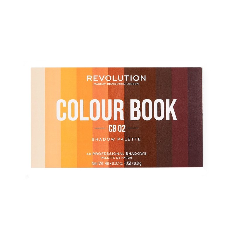 REVOLUTION Beauty Colour Book Shadow Palette CB02