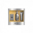 BI-ES Gift Set Ego Platinum For Man 100ml EDT 100ml & Shower Gel 50ml & Parfum 15ml