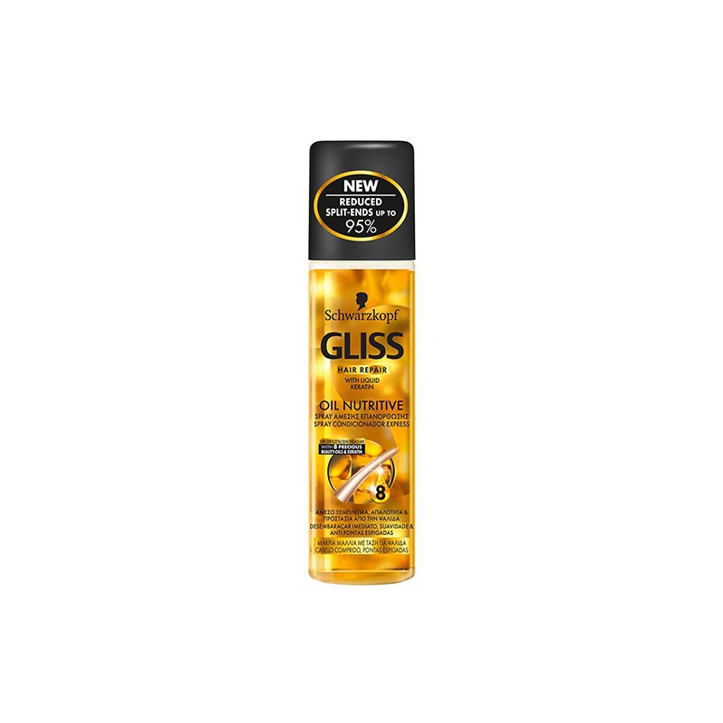 GLISS Spray Conditioner Oil Nutritive 200ml
