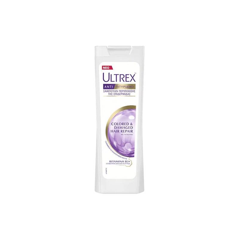 ULTREX Σαμπουάν για Βαμμένα Μαλλιά 360ml