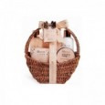 IDC INSTITUTE Orange & Cedar Wood Scented Bath Basket Gift Set