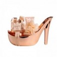 IDC INSTITUTE Orange & Cedar Wood Scented Bath Shoe Gift Set