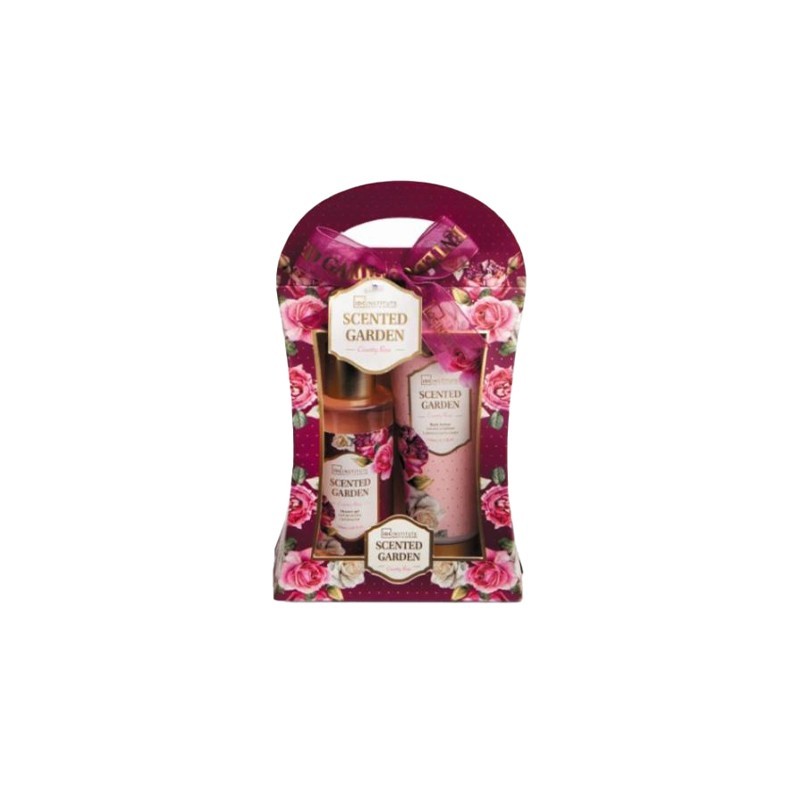 IDC INSTITUTE Scented Garden Country Rose Small Gift Set