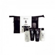 IDC  Ocean Essence Cosmetic Bag for Men Shampoo & Shower Gel 100ml B. Lotion 100ml Shaving Gel 50ml After Shave Cream 50ml