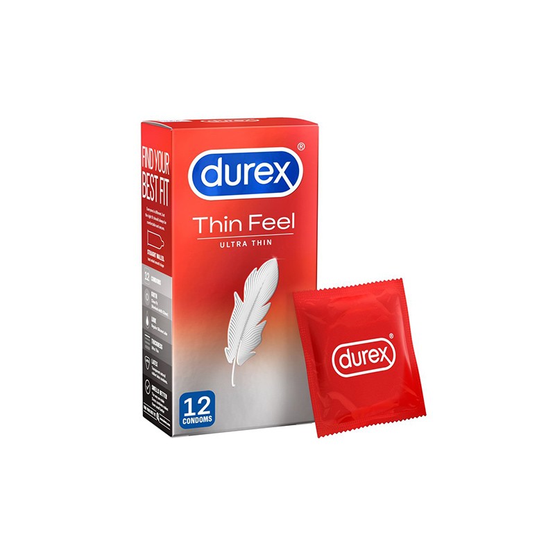 DUREX 12's Προφυλακτικά Thin Feel Ultra Thin