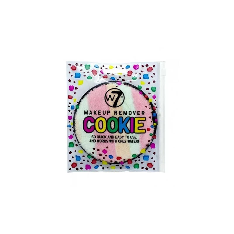 W7 Make-Up Remover Cookie Microfiber Cleansing Pad