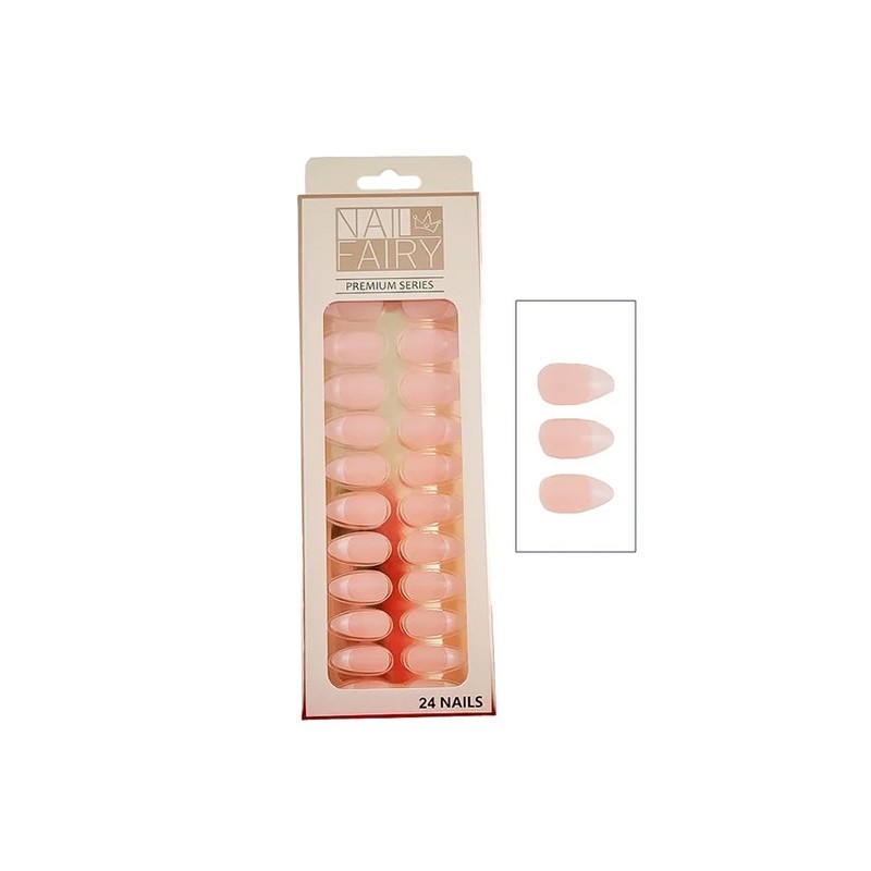 NAIL FAIRY Κασετίνα Νυχιών 24tips & 24 Jelly Glue Stickers (40211)