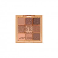 W7 Sweet Coco Pressed Pigment Palette 9 Colors