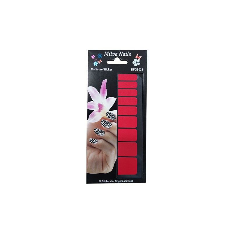MILVA NAILS Gem Manicure Sticker