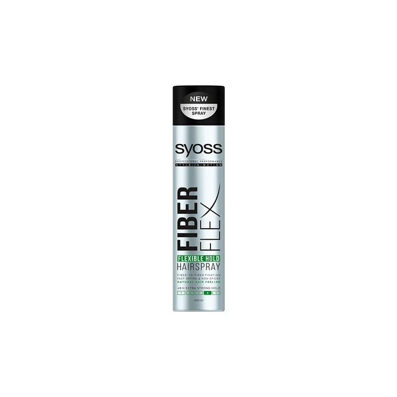 SYOSS Hair Spray Fiber Flex Glossing 400ml