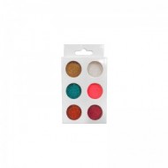 NAIL ART Σκόνες για Διακόσμηση Νυχιών σε Βαζάκια (6 χρώματα)