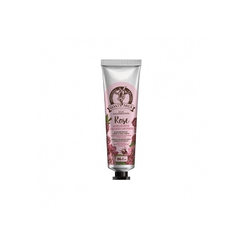 REVERS Goat's Milk Cream for Hands and Nails Rose Oil 100ml