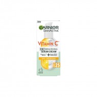 GARNIER SkinActive Vitamin C 2in1 Brightening Serum Cream SPF 25 - 50ml