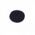 FASHION Μπομπάρι Μαλλιών Στρογγυλό Μαύρο 8cm