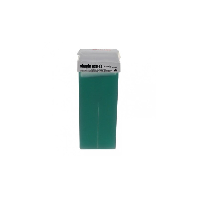 BEAUTY Κερί αποτρίχωσης ρολέτα Χλωροφύλλη (Green) 100ml